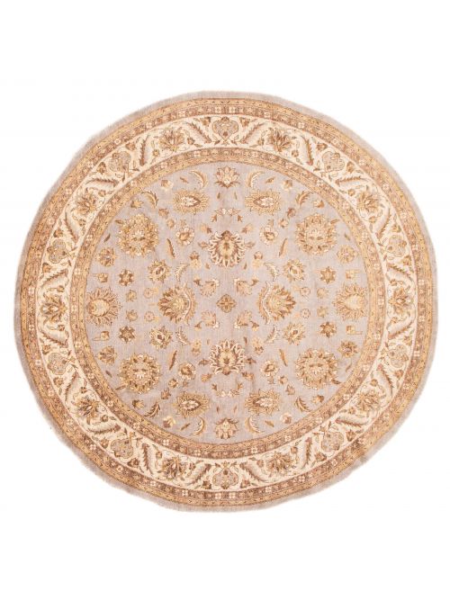 Pakistani Peshawar Oushak 10'0" x 10'0" Hand-knotted Wool Rug 