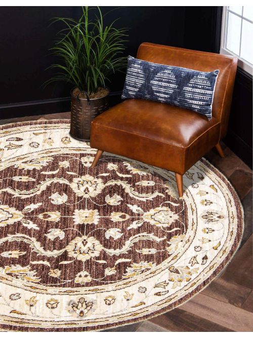Afghan Chobi Finest 4'1" x 4'2" Hand-knotted Wool Rug 