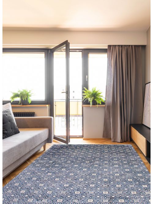 Indian Mystique 14'0" x 21'2" Hand-knotted Wool Rug 