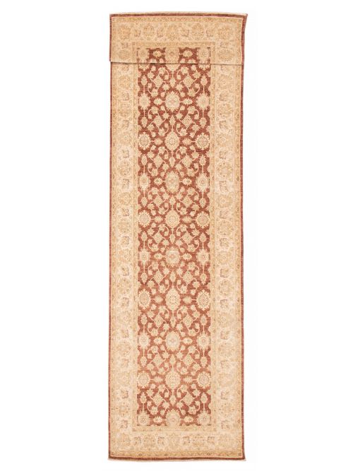Pakistani Peshawar Oushak 5'2" x 17'10" Hand-knotted Wool Rug 