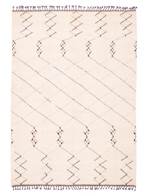 Pakistani Pak Finest Marrakesh 7'11" x 10'11" Hand-knotted Wool Rug 