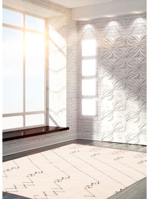 Pakistani Pak Finest Marrakesh 7'11" x 10'11" Hand-knotted Wool Rug 