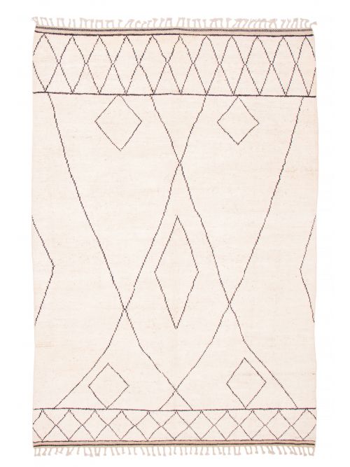 Pakistani Pak Finest Marrakesh 6'11" x 10'8" Hand-knotted Wool Rug 