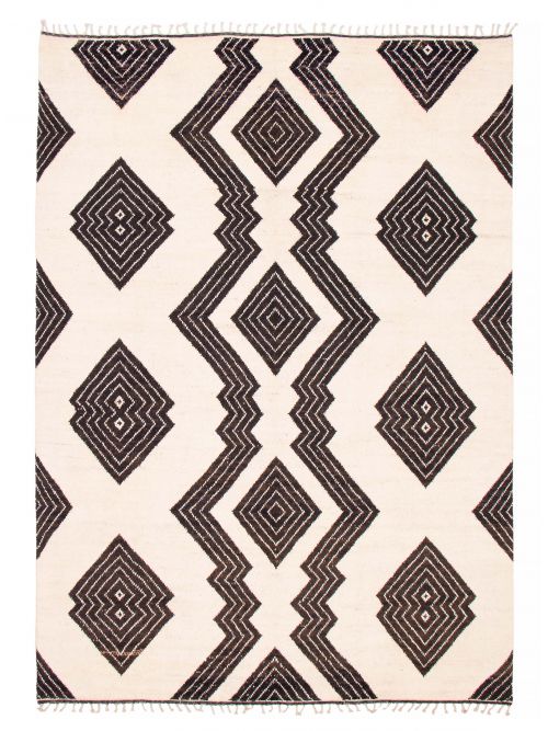 Pakistani Pak Finest Marrakesh 9'1" x 12'10" Hand-knotted Wool Rug 