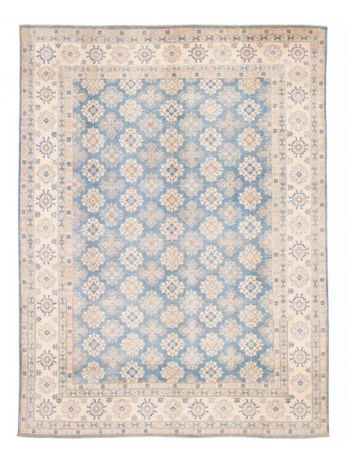 Afghan Uzbek Ghazni 8'9" x 11'11" Hand-knotted Wool Rug 