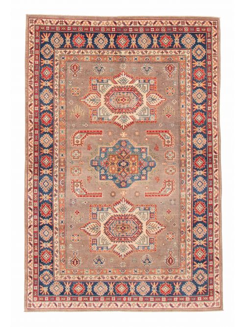 Afghan Uzbek Ghazni 5'4" x 7'11" Hand-knotted Wool Rug 