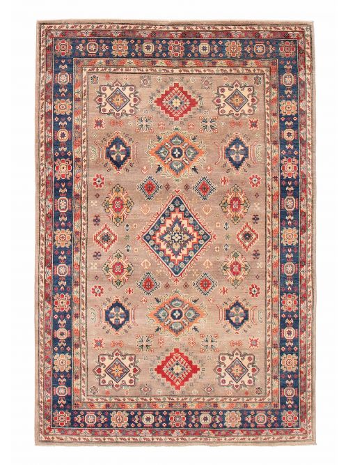 Afghan Uzbek Ghazni 5'5" x 8'1" Hand-knotted Wool Rug 