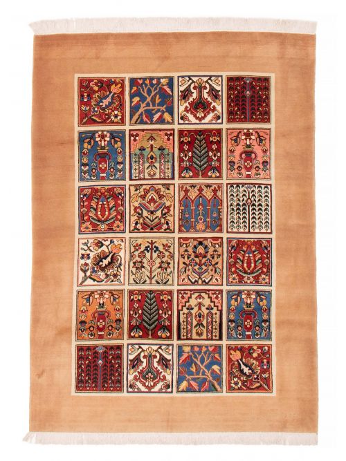 Persian Style Kashkuli Gabbeh 5'3" x 6'11" Hand-knotted Wool Rug 