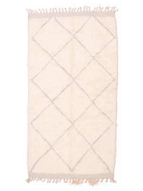 Vintage Moroccan Beni Ourain 5'0" x 9'2" Rug