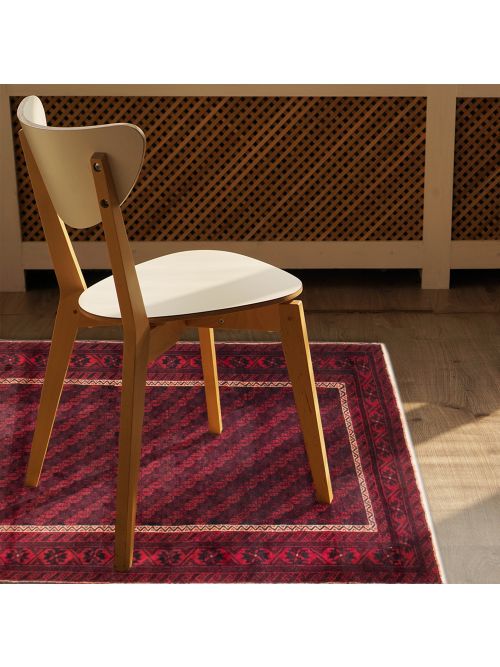 Afghan Royal Baluch 3'4" x 6'7" Hand-knotted Wool Rug 