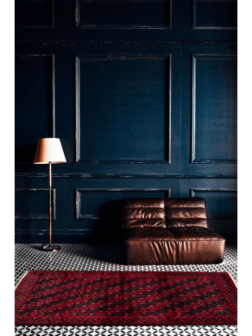 Afghan Royal Baluch 3'2" x 5'10" Hand-knotted Wool Rug 