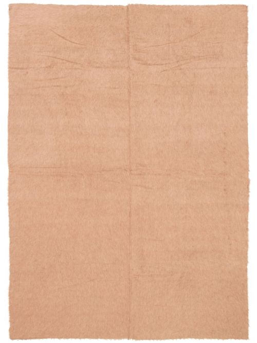 Turkish Eden Flokati 8'0" x 11'0" Flat-Weave Wool Kilim 