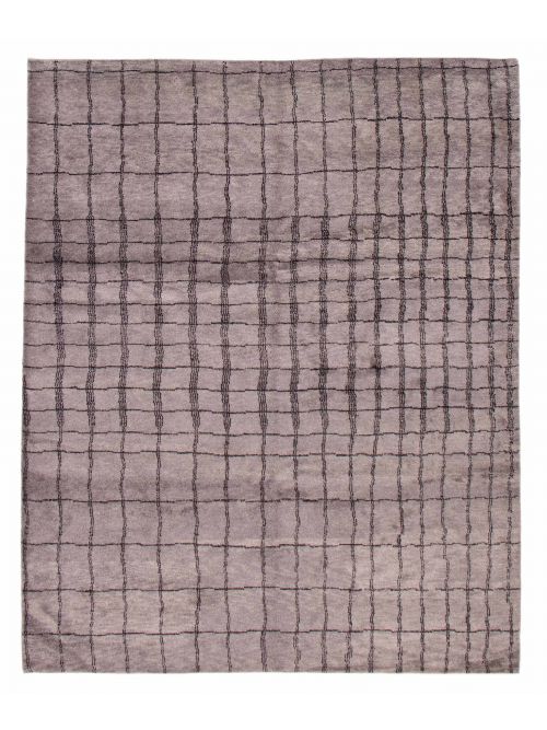Indian Tangier 8'1" x 9'11" Hand-knotted Wool Rug 
