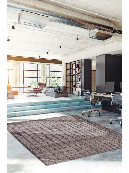 Indian Tangier 8'1" x 9'11" Hand-knotted Wool Rug 