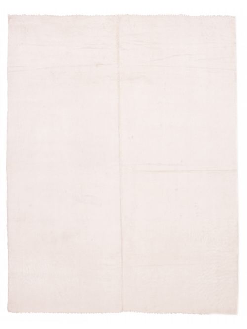 Turkish Eden Flokati 7'10" x 11'2" Flat-Weave Wool Kilim 