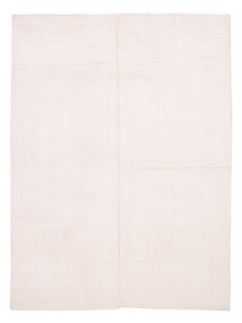 Turkish Eden Flokati 5'10" x 9'4" Flat-Weave Wool Kilim 