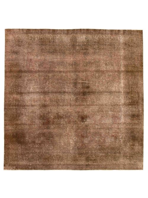 Turkish Color Transition 9'10" x 9'7" Hand-knotted Wool Rug 