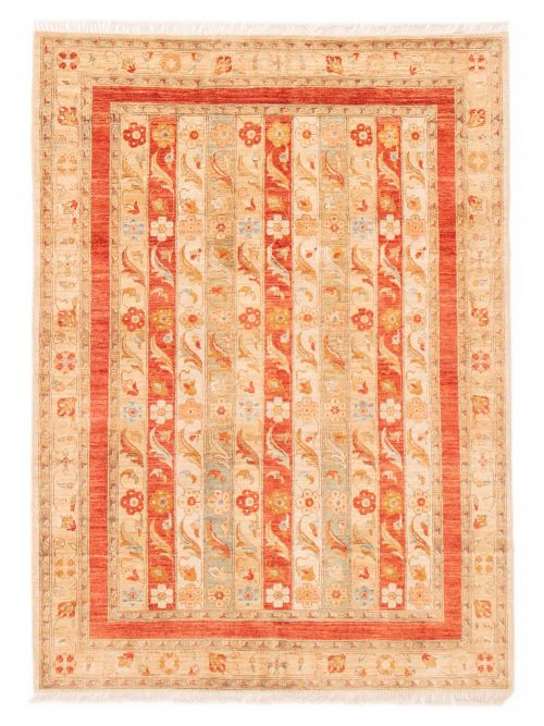 Afghan Aryana 5'7" x 7'9" Hand-knotted Wool Rug 