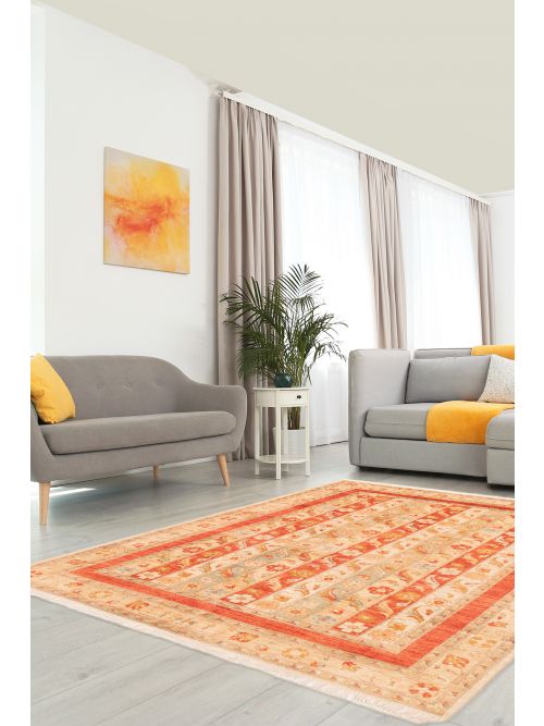 Afghan Aryana 5'7" x 7'9" Hand-knotted Wool Rug 