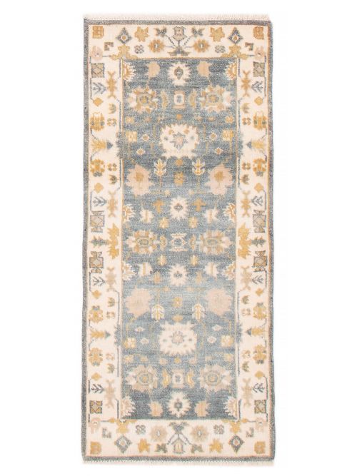 Indian Royal Oushak 2'8" x 5'10" Hand-knotted Wool Rug 