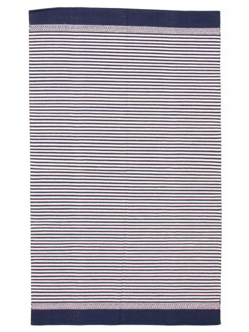Indian Marrakech 5'0" x 8'0" Flat-Weave Cotton Kilim 
