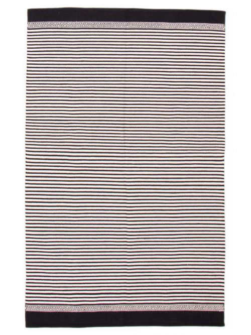Indian Marrakech 5'0" x 7'11" Flat-Weave Cotton Kilim 