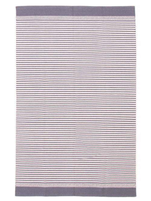 Indian Marrakech 5'0" x 8'0" Flat-Weave Cotton Kilim 