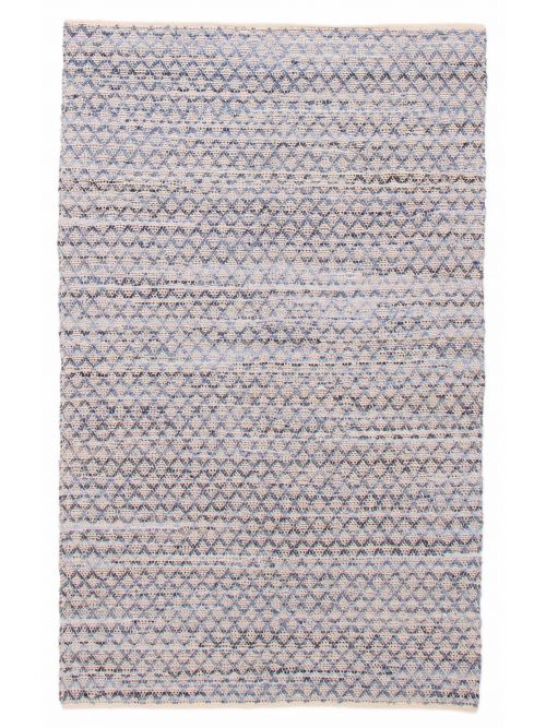 Indian Sienna 4'11" x 8'0" Braided weave Cotton Rug 