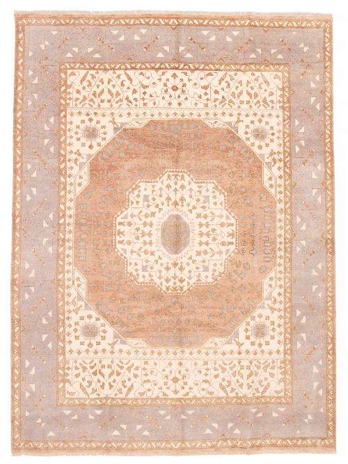 Indian Mamluk 9'0" x 12'0" Hand-knotted Wool Rug 