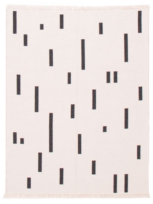 Turkish Ankara 5'2" x 7'0" Flat-Weave Cotton Kilim 