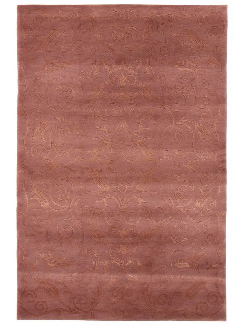 Nepal Opulence 4'0" x 6'1" Hand-knotted Silk & Wool Rug 