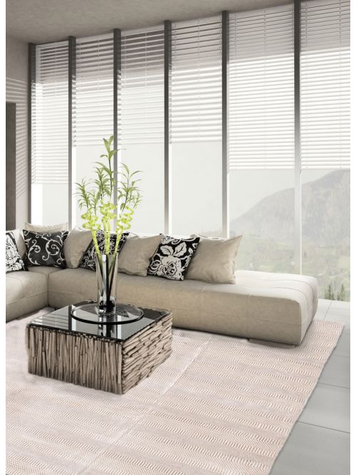 Indian Silk Shadow 9'2" x 12'0" Hand Loomed Viscose & Wool Rug 