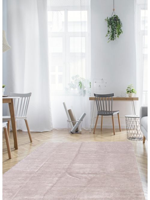 Indian Silk Shadow 9'1" x 12'1" Hand Loomed Viscose & Wool Rug 