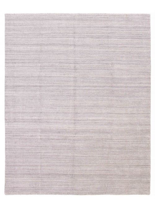 Indian Silk Shadow 9'2" x 12'0" Hand Loomed Wool Rug 