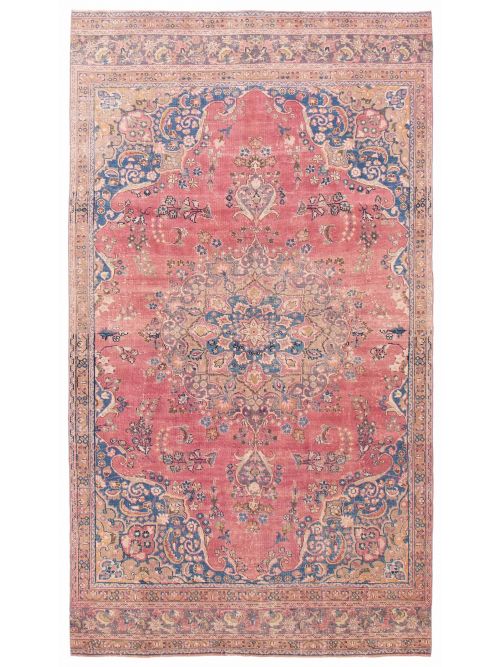 Persian Style 6'3" x 11'0" Hand-knotted Wool Rug 