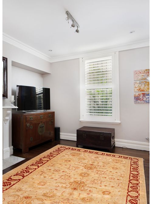 Afghan Chobi Finest 13'10" x 19'3" Hand-knotted Wool Rug 