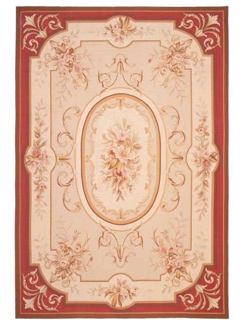 Chinese Dynasty 11'10" x 17'10" Flat-Weave Wool Tapestry Kilim 