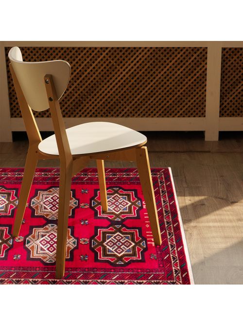 Afghan Royal Baluch 3'3" x 6'1" Hand-knotted Wool Rug 