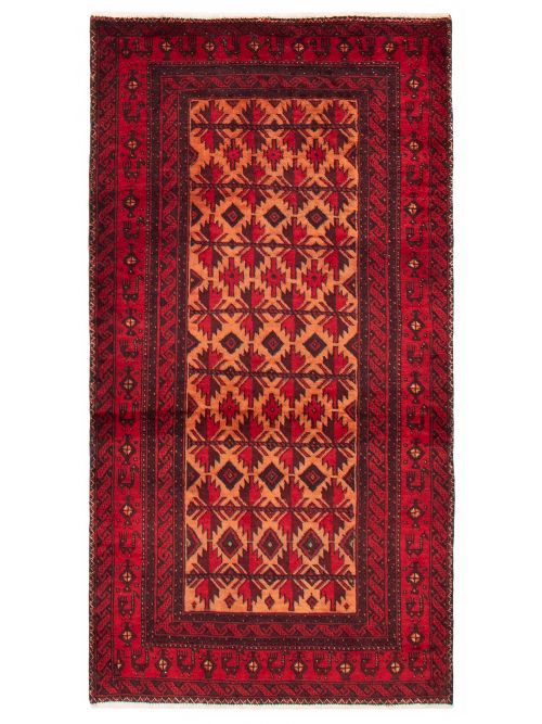 Afghan Royal Baluch 3'0" x 5'9" Hand-knotted Wool Rug 
