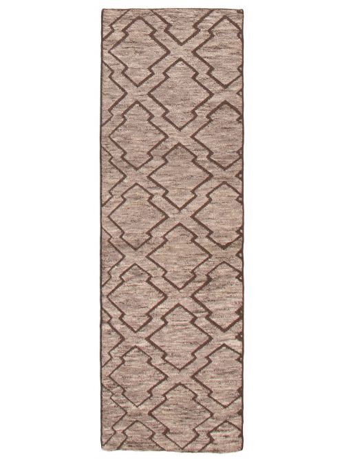 Indian Tangier 2'5" x 7'9" Hand-knotted Wool Rug 