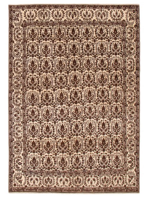 Turkish Kayseri Vintage 6'11" x 9'8" Hand-knotted Wool Rug 