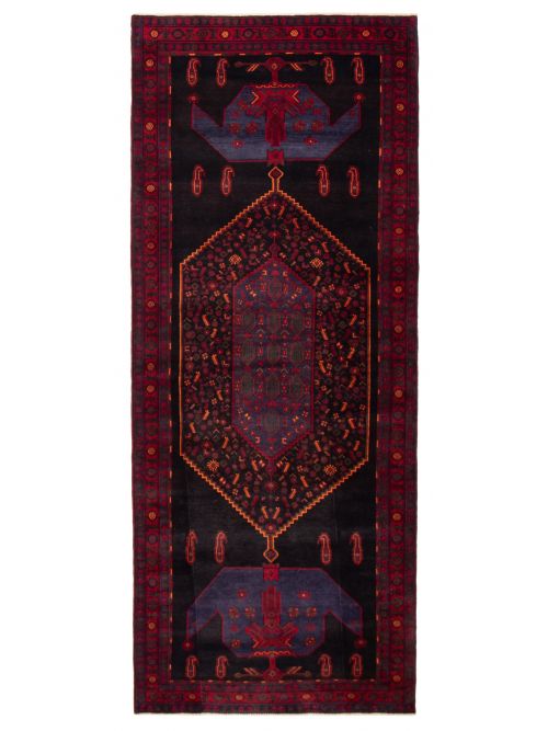 Persian Style 5'0" x 12'0" Hand-knotted Wool Rug 