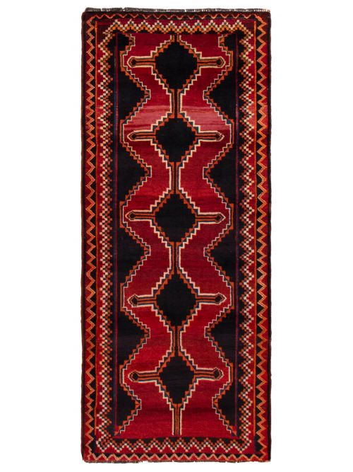 Persian Style 3'10" x 9'2" Hand-knotted Wool Rug 