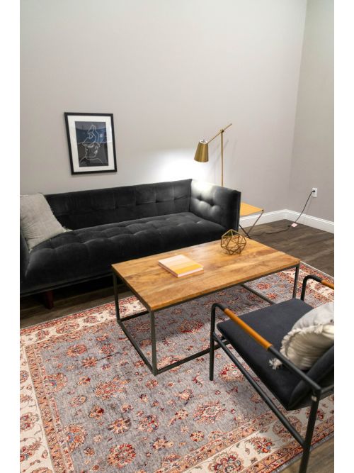 Afghan Aryana 8'2" x 9'9" Hand-knotted Wool Rug 