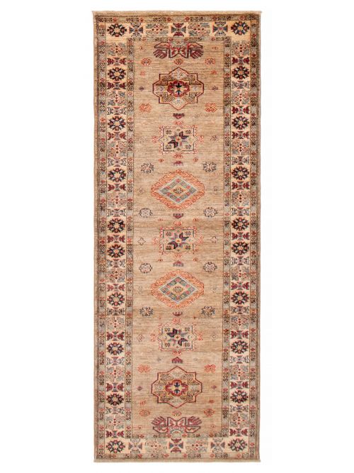 Afghan Aryana 2'11" x 7'11" Hand-knotted Wool Rug 