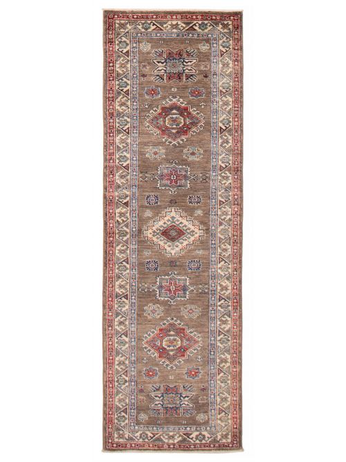 Afghan Aryana 2'6" x 7'10" Hand-knotted Wool Rug 