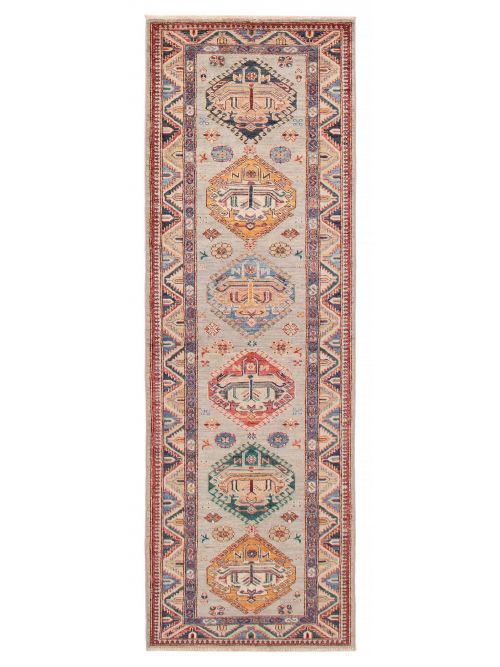 Afghan Aryana 2'8" x 8'2" Hand-knotted Wool Rug 