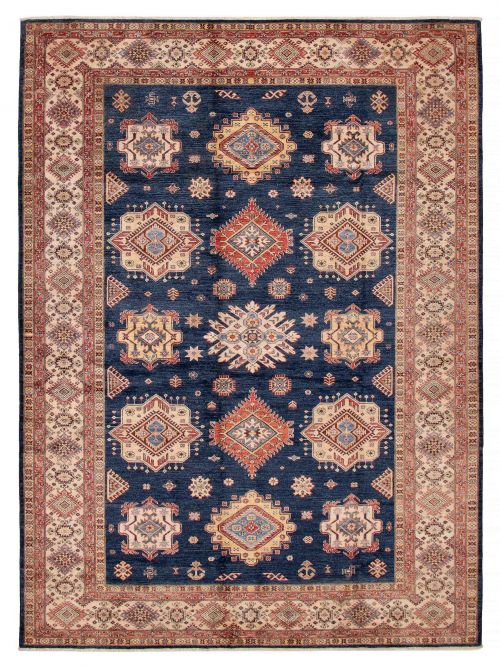 Afghan Aryana 8'10" x 11'10" Hand-knotted Wool Rug 