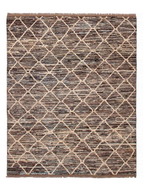 Pakistani Pak Finest Marrakesh 8'0" x 10'0" Hand-knotted Wool Rug 