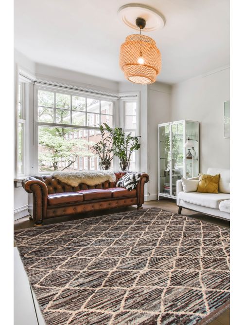 Pakistani Pak Finest Marrakesh 8'0" x 10'0" Hand-knotted Wool Rug 